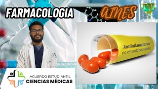 FARMACOLOGÍA  AINES [upl. by Novanod]