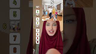 Sizce kaç çocuk fypシ゚viral hijab öneçıkar funny [upl. by Ahsietal800]