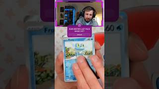 LAST PACK MAGIC HIT pokemon pokemoncards pokemontcg pokémon pokemonunite shorts [upl. by Aicirtal360]