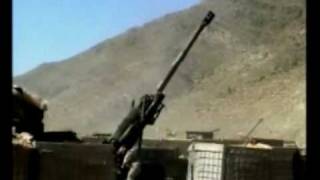 M198 155mm Howitzer Fire Mission Afghanistan Better Quality [upl. by Airbmac]