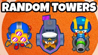 Can You Beat CHIMPS Mode with RANDOM Towers [upl. by Stafford]