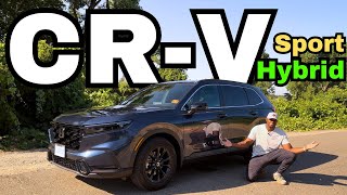 A Perfect Budget SUV 2024 Honda CRV Sport Hybrid Review [upl. by Nerha]