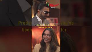 ranveersingh cutely interrupting Deepika Padukone’s interview is simply ‘Aww’ deepikapadukone [upl. by Mahgem]