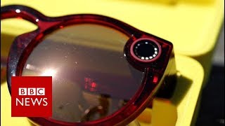 Snapchat releases new Spectacles  BBC News [upl. by Noramac]