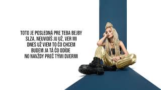 SIMA  Už Ne prod Gajlo amp SkinnyTom LYRICS VIDEO [upl. by Casie]