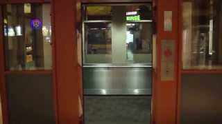 Otis Hydraulic elevator  Mall of America North Garden After Closing Bloomington MN [upl. by Sineray]