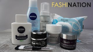 WEEKLY SKIN CARE ROUTINE  REVIEW Glamglow Youthmud and Filorga ScrubampMask [upl. by Anailuig]