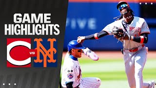 Reds vs Mets Game Highlights 9824  MLB Highlights [upl. by Iams]