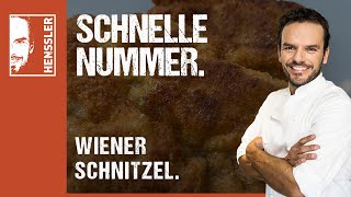 Schnelles Wiener SchnitzelRezept von Steffen Henssler [upl. by Anna]