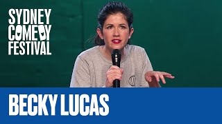 The Wedding Hashtag  Becky Lucas  Sydney Comedy Festival [upl. by Leachim145]