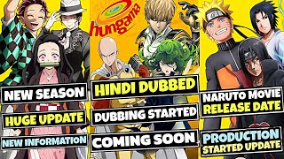 Naruto Movies HUGE UPDATEOne Punch Man Official Hindi Dub On SUPER HUNGAMAUpdates [upl. by Renard15]