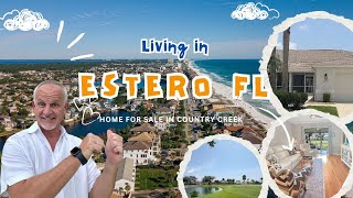 quotVilla Tour in Esteros Prestigious Country Creek Golf Community  Dream Home in Floridaquot [upl. by Yorel]