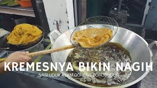 KREMESANYA BIKIN KETAGIHAN NASI UDUK AYAM GORENG BOROBUDUR  PONTIANAK FOOD TOUR [upl. by Nylemaj]