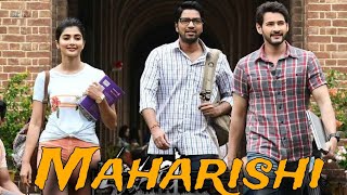 Maharishi Full Movie In Hindi  Mahesh Babu  Puja Hegde Allari Naresh  Facts amp review [upl. by Nairad]