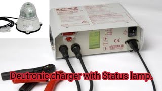 Deutronic​ Battery​ ​charger​ with​ a​ Status lamp [upl. by Ahsuat807]