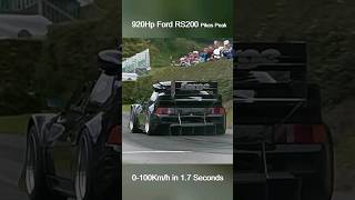 Dramatic 920Hp FORD RS200 Pikes Peak at Shelsley Walsh HillclimbMonster [upl. by Alliuqaj988]