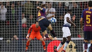 rakitic goal vs tottenhamfootball championsleague barcelona rakitic [upl. by Navarro]