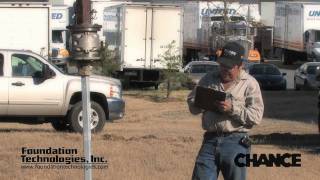 Check Out the CHANCE® Helical Pile Installation Demonstration [upl. by Adnat449]