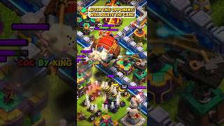 Blimp Attack Gone Wrong 😲 clashofclans shorts coc [upl. by Say65]