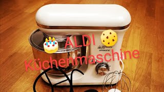 Aldi Küchenmaschine Review 20202021 Was steckt alles in ihr Teil 12 VorstellungCheckTest [upl. by Eidoj]