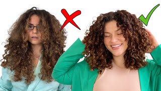 MY TOP 5 CURLY HAIR ROUTINE TIPS FOR BEGINNERS simplified routine [upl. by Eniac]