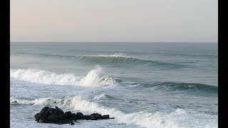 Lacanau Surf Report HD  Mercredi 14 Février  8H20 [upl. by Nonnarb]