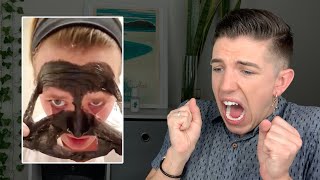 Specialist Reacts to Peel Off Mask FAILS [upl. by Bible]