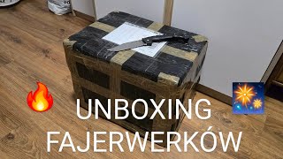 Unboxing paczki z wyrzutniami na sylwestra 20242025 🔥 [upl. by Akinnej]