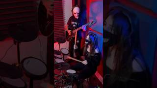 ATTEMPT at ENTER SANDMAN by METALLICA 😱 shorts [upl. by Arotal745]