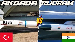 💥 Missile Showdown AKbaba vs Rudram 1 – Can India Outpace Turkey in the AntiRadiation Game [upl. by Sherilyn]