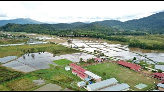 Bario Drone amp Ground View Kelabit Highlands Sarawak Malaysia Interior Village 穿越婆罗洲砂拉越巴里奥高原加拉毕族部落 [upl. by Aenert]