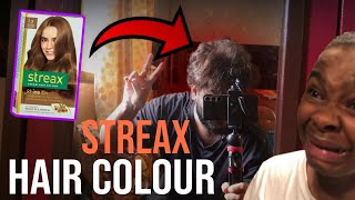 BLACK HAIR TO GOLDEN BLONDE AT HOME  Streax Golden BLONDE 73 Review  Hair Colour in Just 80rs [upl. by Liggett]