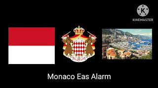 Monaco Eas Alarm European Union [upl. by Jacenta567]