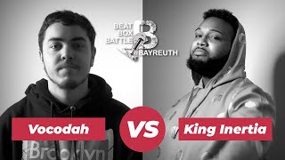 Vocodah 🇺🇸 vs King Inertia 🇺🇸  BEATBOX BATTLE Bayreuth 2022  Round of best 8 beatbox battle [upl. by Redyr]