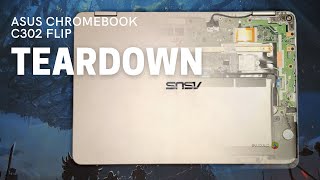 Asus Chromebook Flip C302 Teardown  Whats actually upgradable [upl. by Neddra751]