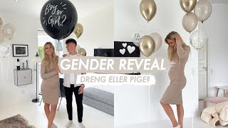 GENDER REVEAL VLOG DRENG ELLER PIGE🤍 [upl. by Latimore576]