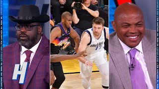 Inside the NBA reacts to Mavericks vs Suns Game 7 Highlights  2022 NBA Playoffs [upl. by Eirrek]