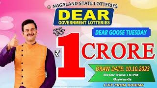 LOTTERY SAMBAD DEAR 8 PM 10102023 NAGALAND LOTTERY LIVE DEAR LOTTERY LIVE LOTTERY SAMBAD LIVE [upl. by Sullecram925]