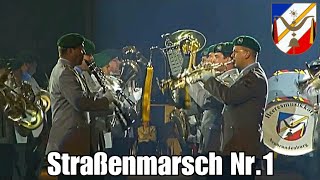 Straßenmarsch Nr1 NVA Marsch Heeresmusikkorps Neubrandenburg  Bundeswehr [upl. by Cross]