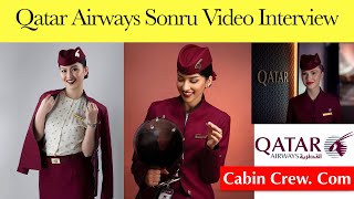 Qatar Airways Sonru Video Interview [upl. by Ybbor204]