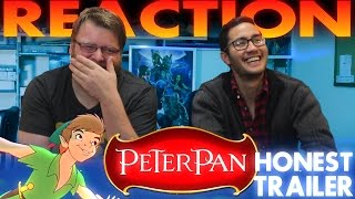 Peter Pan Honest Trailer REACTION [upl. by Yerffoj]