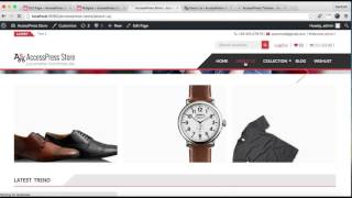 AccessPress Store  How to Put Widget on RightLeftShop Sidebar  WordPress Tutorial [upl. by Zeuqram]