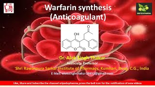 Synthesis of Warfarin sodium Anticoagulant [upl. by Riffle251]