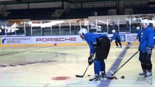 Erstes Eistraining der Bietigheim Steelers 08082012 [upl. by Aharon742]