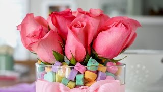 Candy Heart Valentine Bouquet [upl. by Tades]