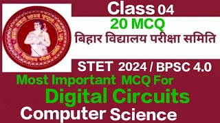 digital electronics mcq Class 04 for competitive exams impressions trending trend newvideo [upl. by Aissat904]