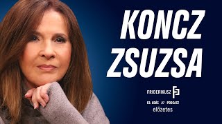 Előzetes INTERJÚ KONCZ ZSUZSÁVAL  Friderikusz Podcast 83 [upl. by Eerpud]