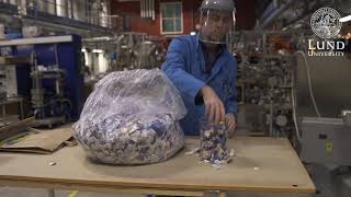 Recycled cotton becomes new fabric [upl. by Clementius]