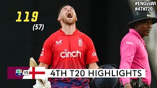 west indies vs england 4th t20 2023 highlights  wi vs eng 2023  wi vs eng 4th t20 highlights [upl. by Mindi115]