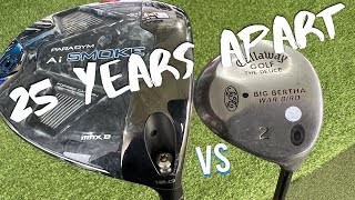 Callaway AI Smoke DRIVER vs Its COOL Grandad  THE DUECE [upl. by Rebma]